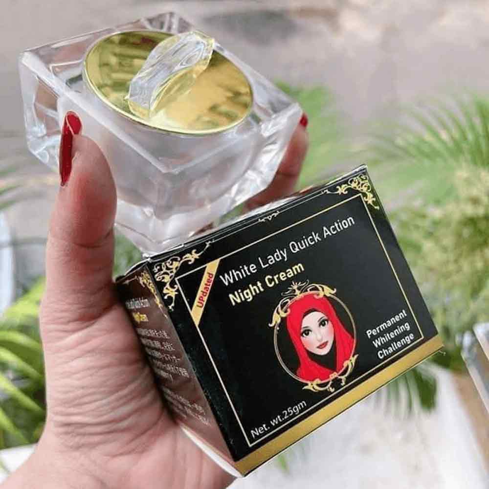 White lady Quick action night cream