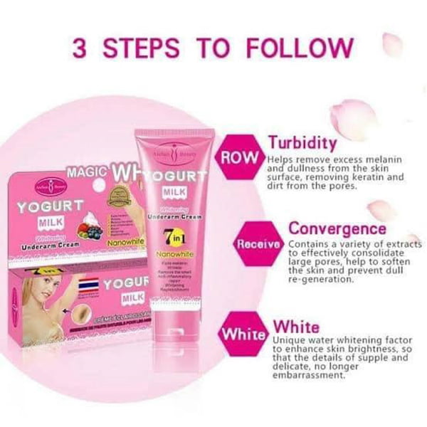 Yogurt Milk Whitening Underarm Cream