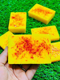 Hand Made Real Saffron Goat Milk Bar Soap