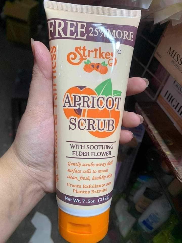 Apricot scrub