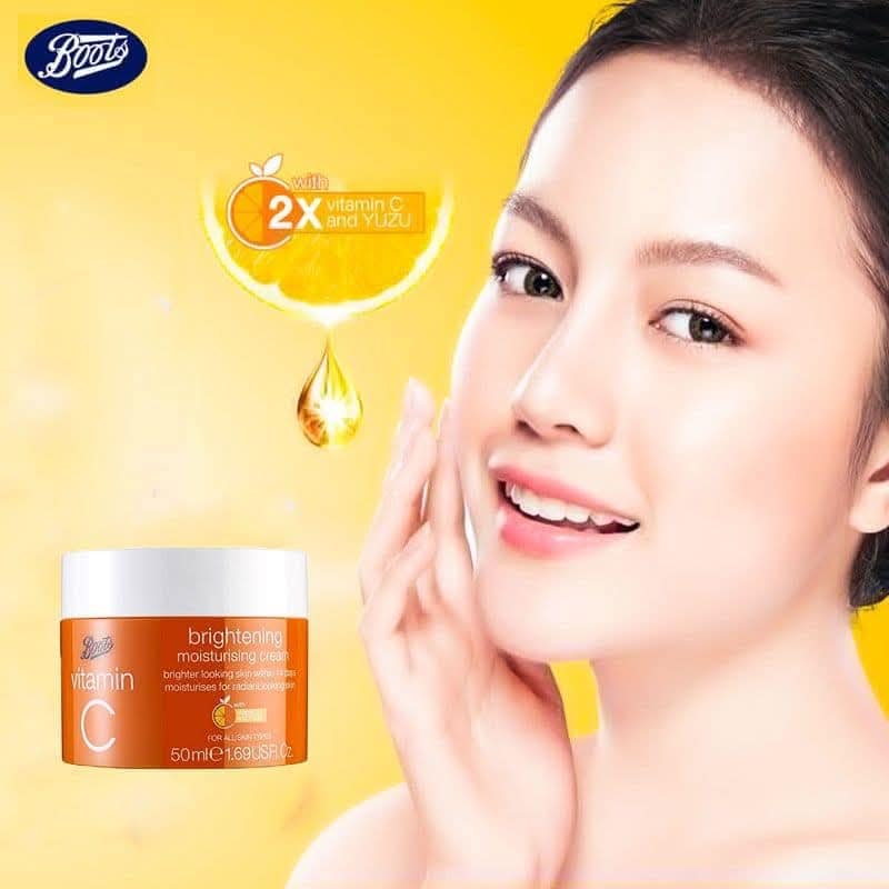 Boots vitamin c brightening Cream and sleeping mask