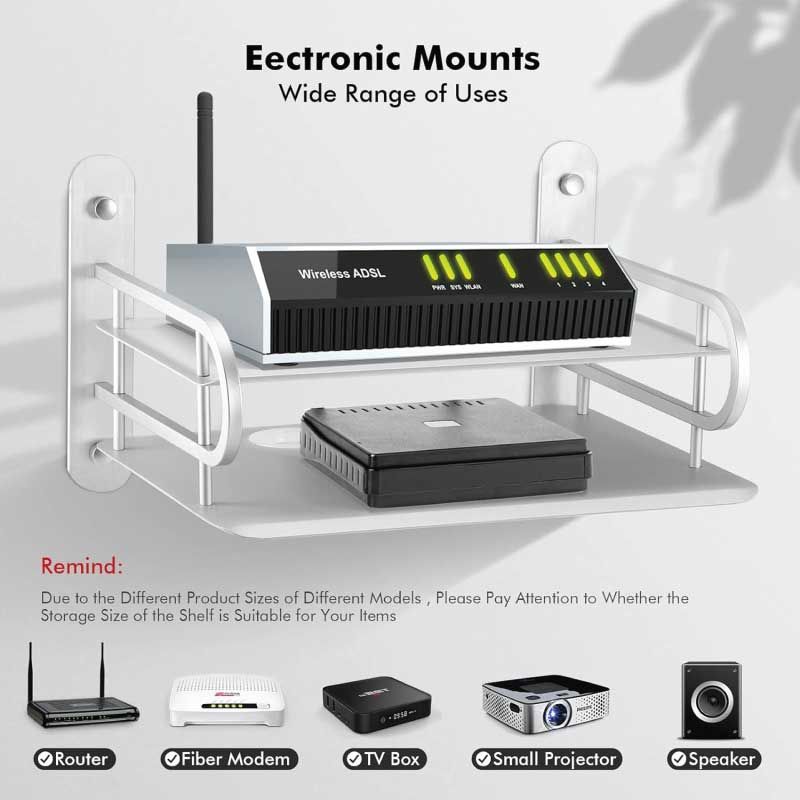 Wall Mounted Router Stand (SS Material)
