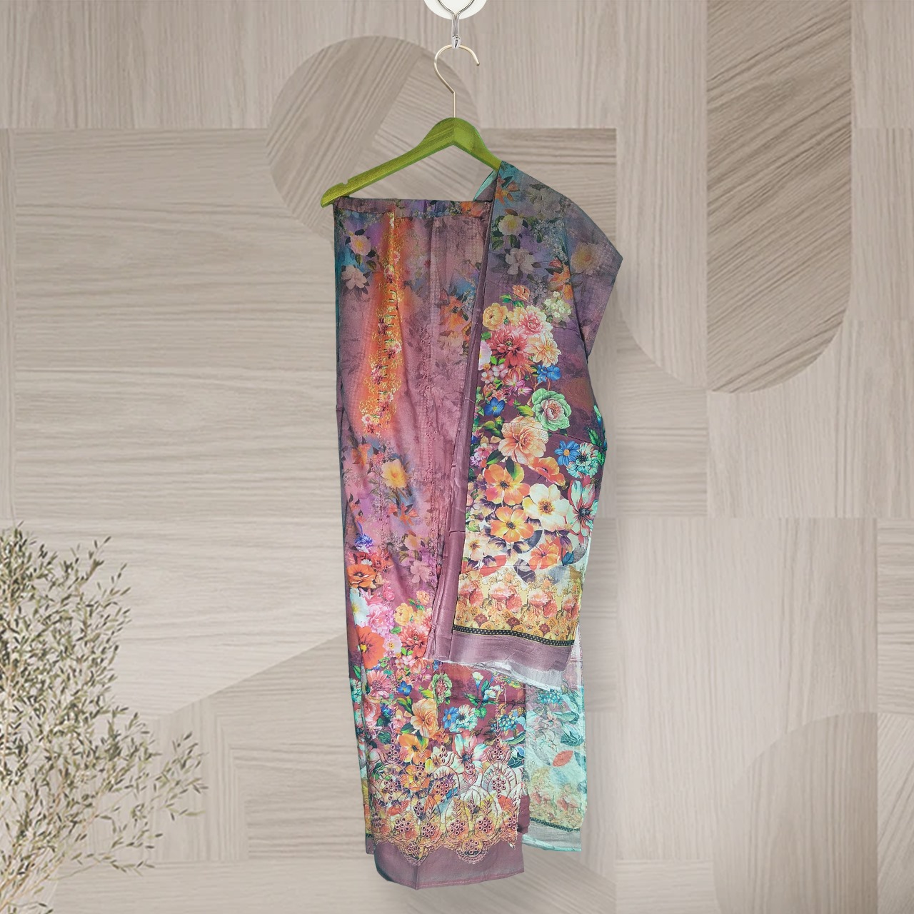 বিবেক ফ্যাশন থ্রি পিস (D-No-480) Code-750