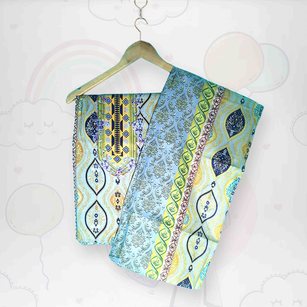 জম জম থ্রি পিস Code-008