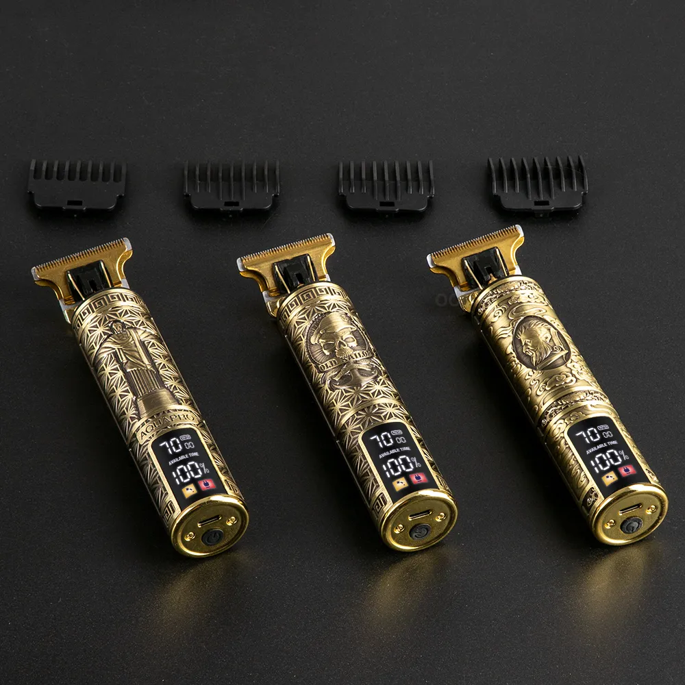 New 2024 Vintage T9 trimmer Electric Professional Hair Clipper Hair