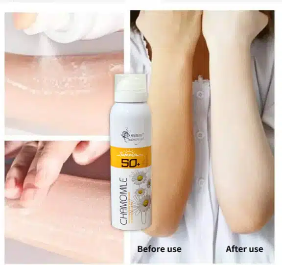 Chamomile Whitening Spray Sunscreen 200ml - Image 2