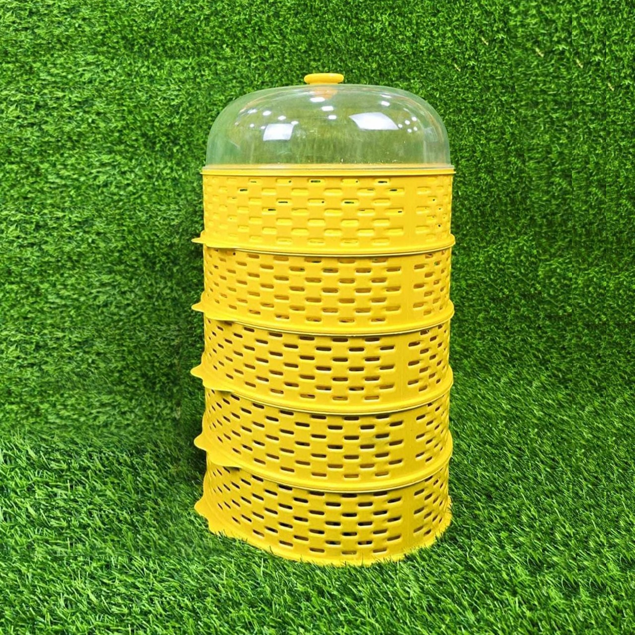 Multifunctional 5 Layer Food Safety Cover (Yellow Color) - Image 3